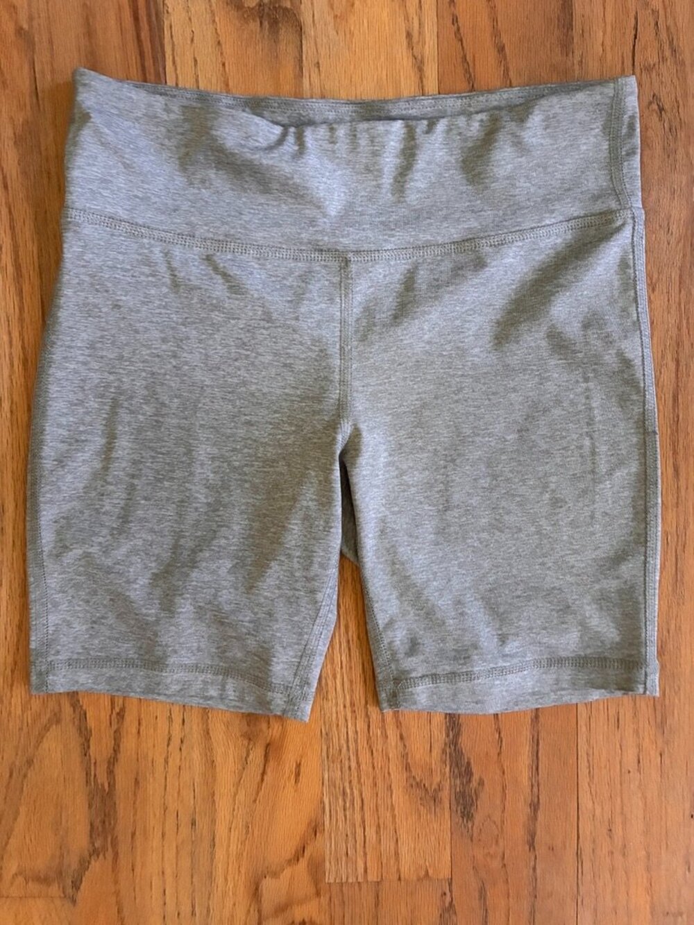 Ideology Girl's Heather Gray Bike Shorts Size L